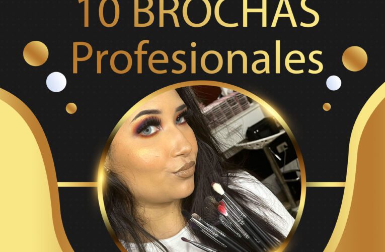 Descubre el Set de Brochas Profesionales de Mayte Make Up