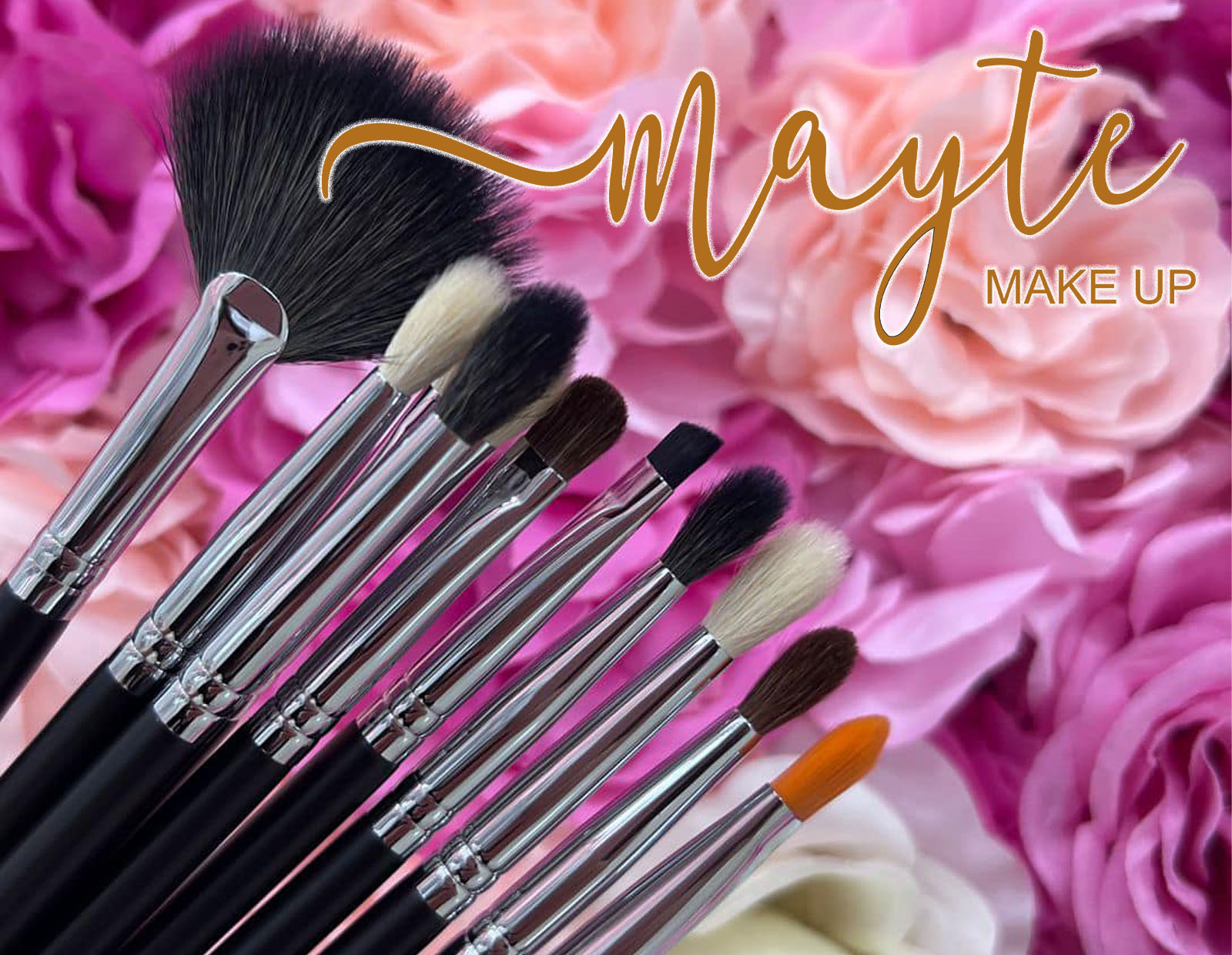 Brochas Profesionales para Maquillaje de Mayte Make Up