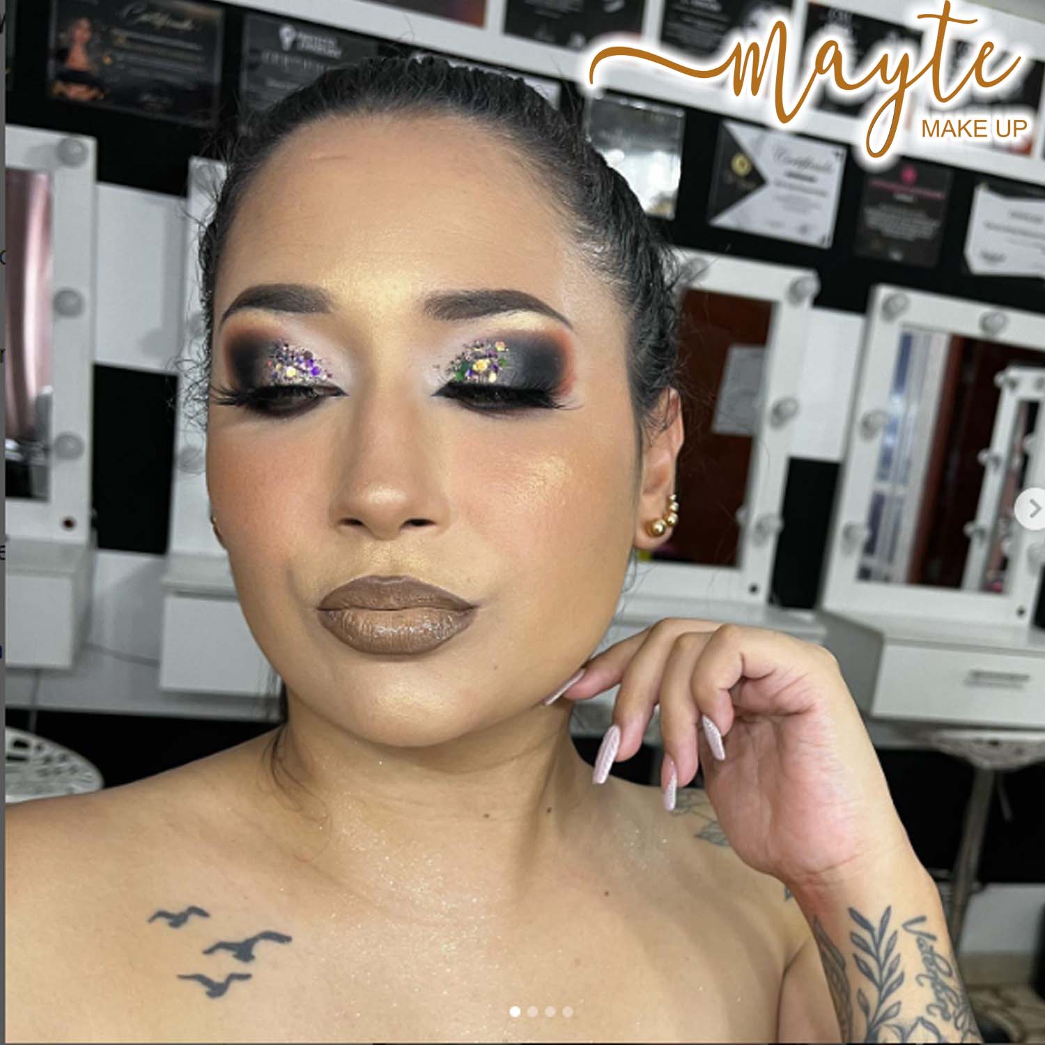 Clases de automaquillaje full day con Mayte Make Up