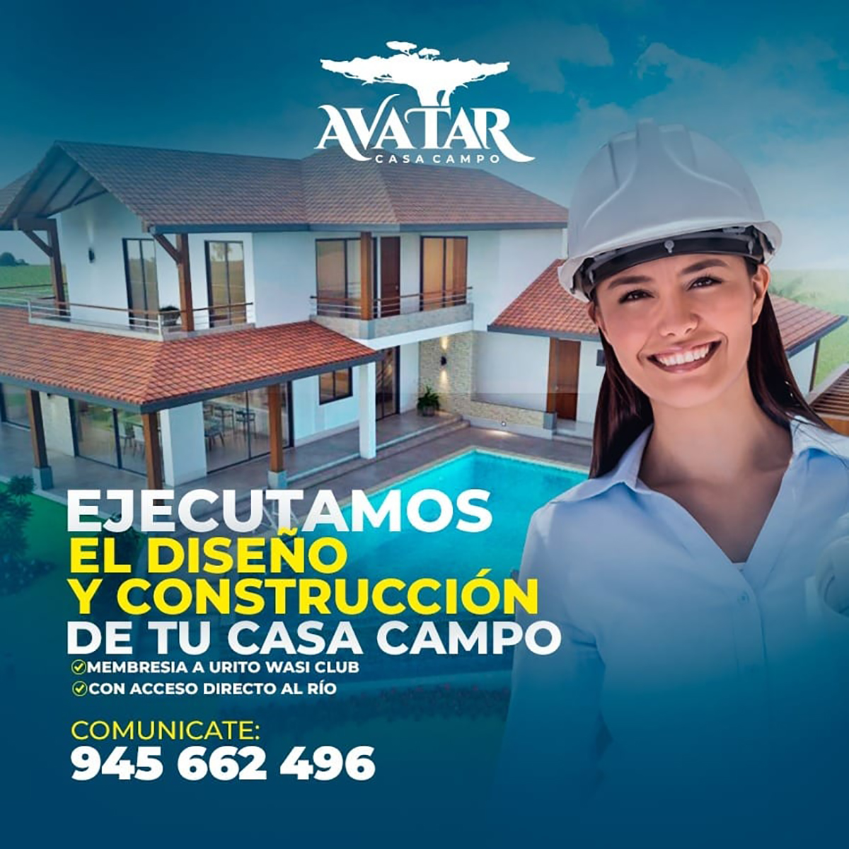 Avatar Casa Campo, en Morales - Tarapoto - Perú