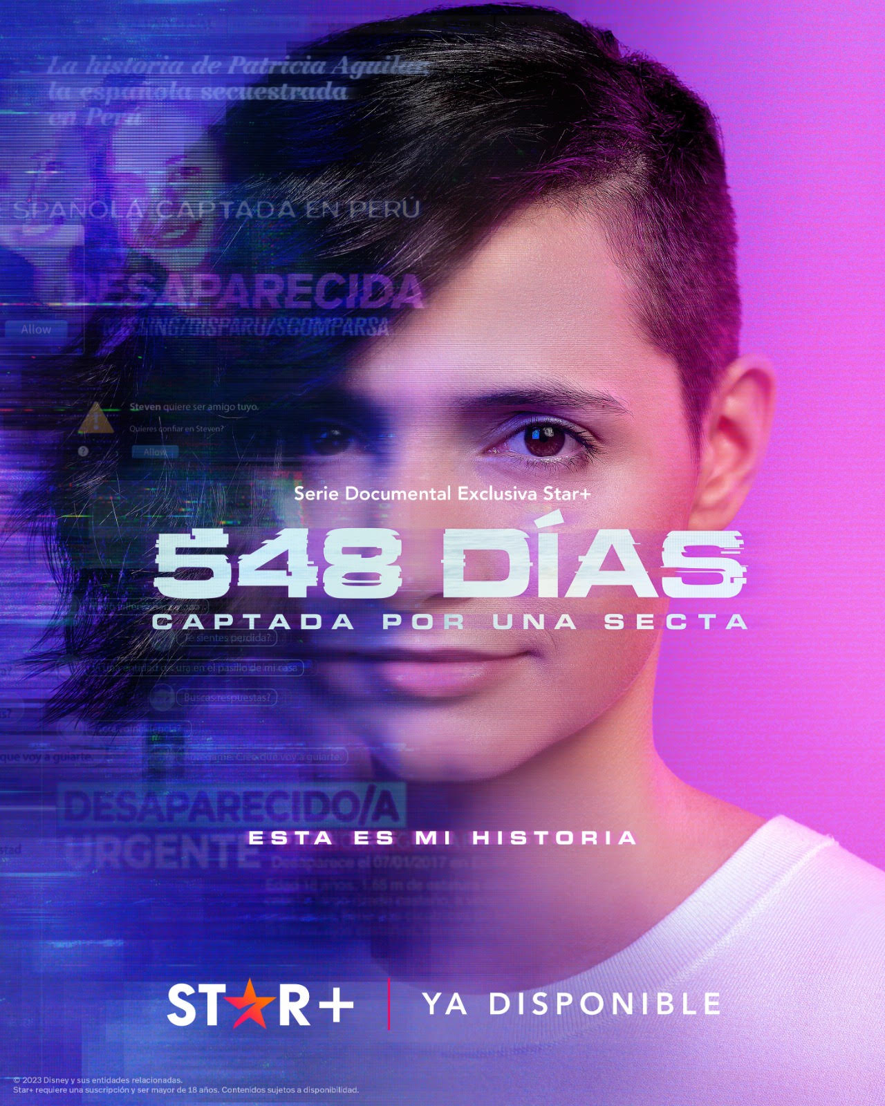 548 días captada por una secta, la serie en STAR+