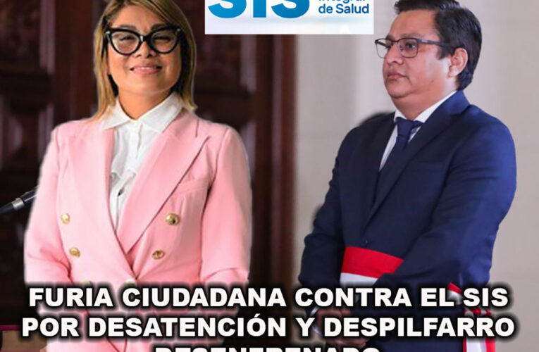 Furia ciudadana contra el SIS por desatención y despilfarro desenfrenado