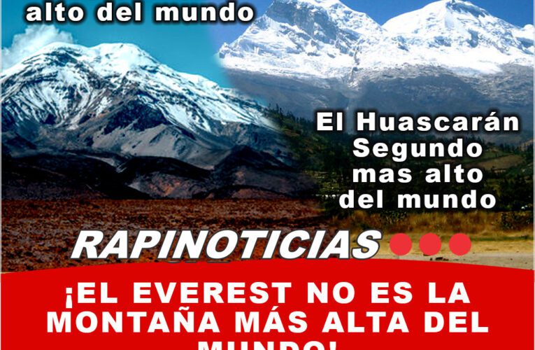 ¡El Everest no es la montaña más alta del mundo!