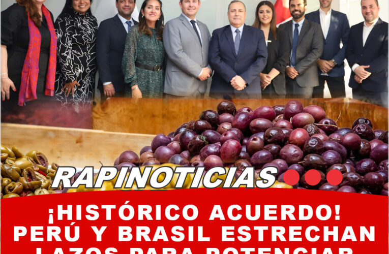 ¡Histórico Acuerdo! Perú y Brasil Estrechan Lazos para Potenciar Comercio Bilateral