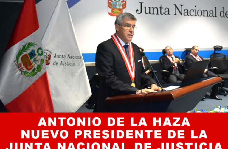 Antonio de la Haza nuevo presidente de la JNJ 2024