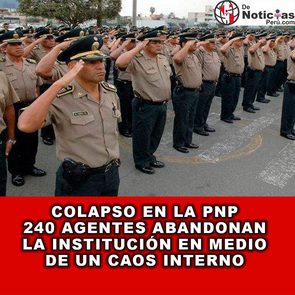 Más del 50% de Policías Separados con Antecedentes Delictivos, ¿Cómo Pudo Ocurrir? Escuelas Despreparadas y Pases al Retiro Irregulares ¿Está la PNP al Borde del Abismo?