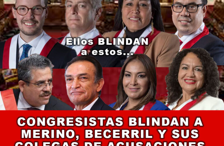 Congresistas Blindan a Sus Colegas de Acusaciones Graves