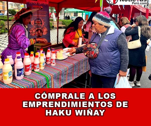 Cómprale a los emprendimientos de Haku Wiñay