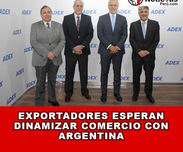 Exportadores esperan dinamizar comercio con Argentina