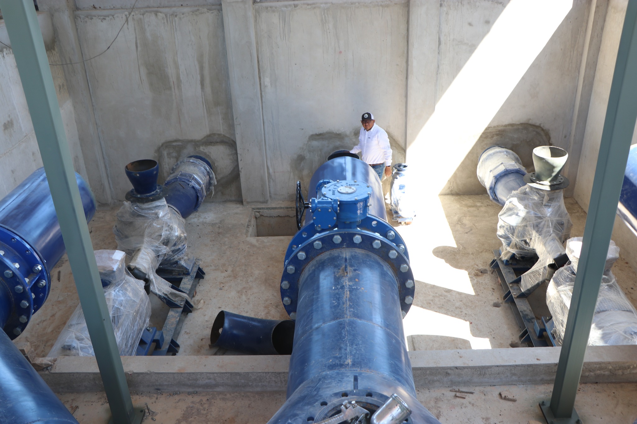 El Sistema de Riego de la Margen Derecha del Río Shanusi Se Prepara para las Pruebas de Bombeo Finales