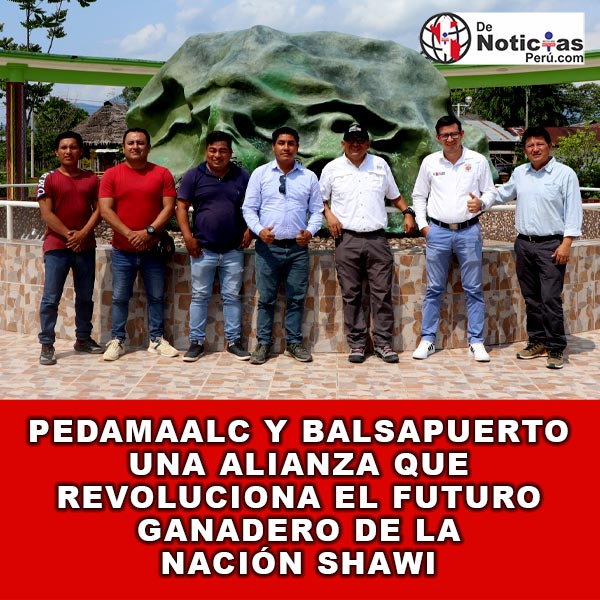 En una iniciativa sin precedentes, PEDAMAALC y la Municipalidad de Balsapuerto lanzan un ambicioso proyecto para mejorar las capacidades productivas en el manejo de ganado vacuno en 60 comunidades Shawis.