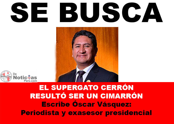 El supergato Cerrón resultó ser un cimarrón