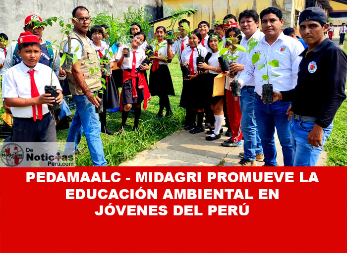 PEDAMAALC - MIDAGRI Impulsa la Educación Ambiental en Instituciones Industriales y Agropecuarias: Adopta un Árbol, Crea una Vida