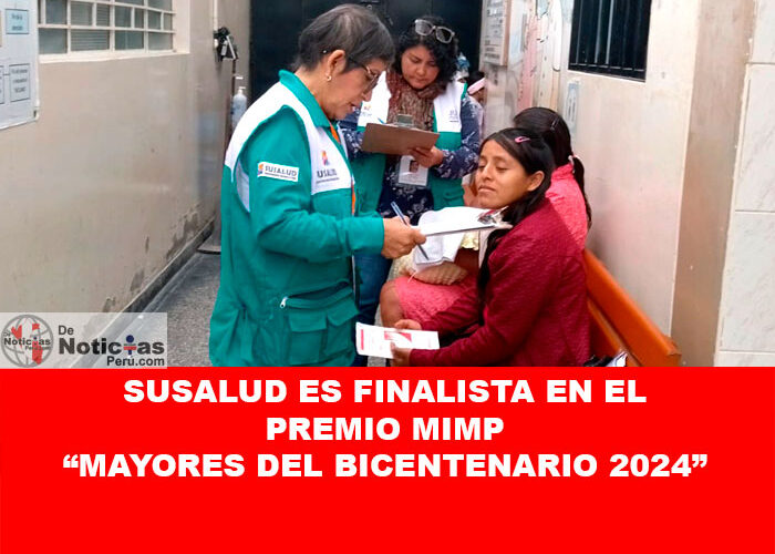 SUSALUD es finalista en el premio MIMP «Mayores del Bicentenario 2024»