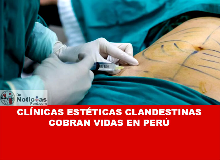 La Trampa Mortal que Sigue Cobrándose Vidas con el cuento de las LipoEsculturas, LipoTransferencias, a pesar de las advertencias y las muertes, los centros estéticos ilegales continúan operando sin control, poniendo en riesgo la vida de millas de peruanos en busca de procedimientos accesibles