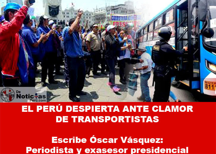 El Perú despierta ante clamor de transportistas