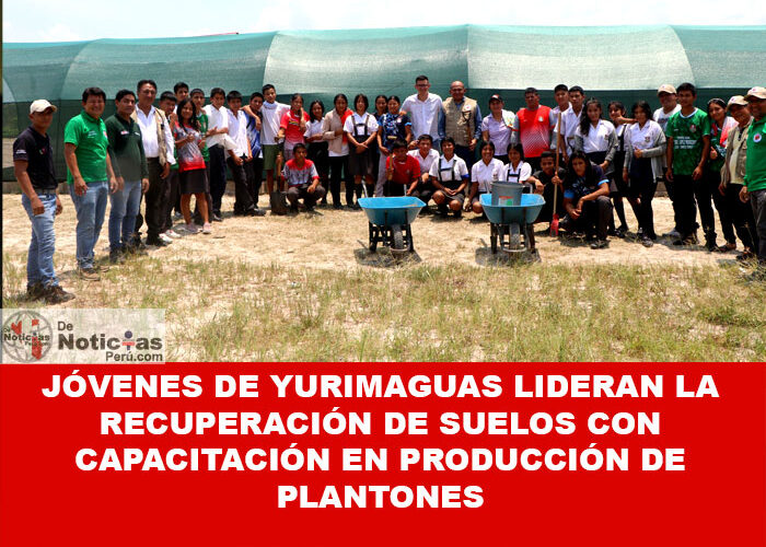 Jóvenes de Yurimaguas Lideran la Recuperación de Suelos con Capacitación en Producción de Plantones