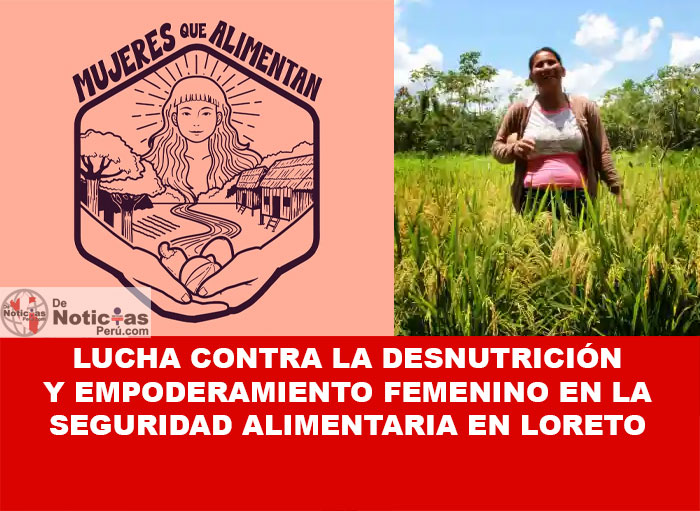 Evento en la Plazuela de Belén reconocerá a educadores en alimentación y presentará el proyecto “Mujeres que Alimentan”, orientado a mejorar la nutrición y fortalecer la economía local liderada por mujeres en Loreto.