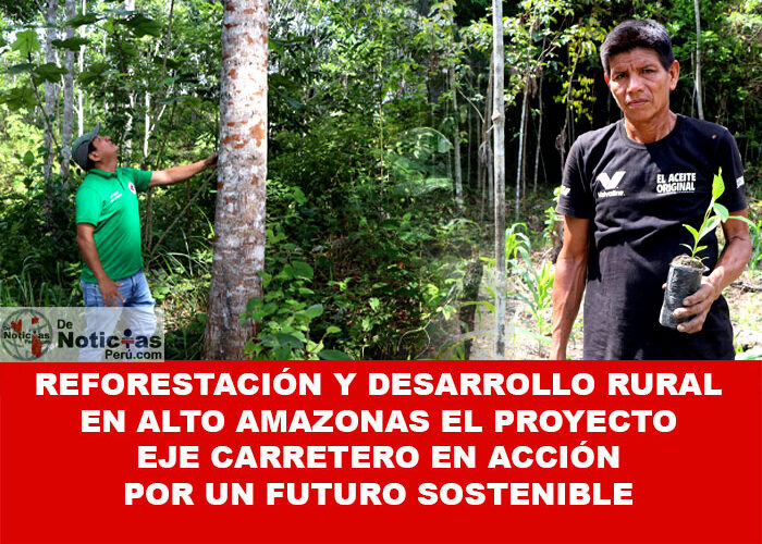 Reforestación y Desarrollo Rural en Alto Amazonas El Proyecto Eje Carretero en Acción por un Futuro Sostenible